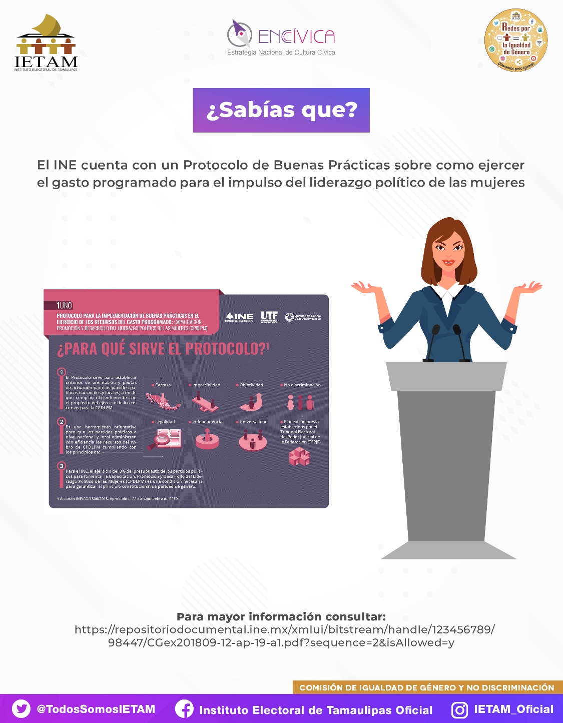 Violencia Política Contra las Mujeres en Razón de Género (VPCMRG) || IETAM