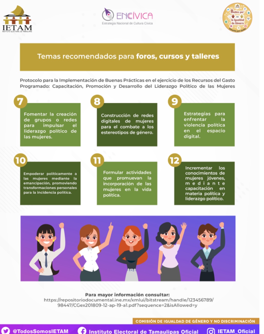 Violencia Política Contra las Mujeres en Razón de Género (VPCMRG) || IETAM